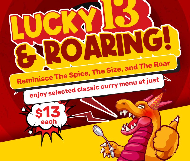 Lucky13 & Roaring! Anniversary