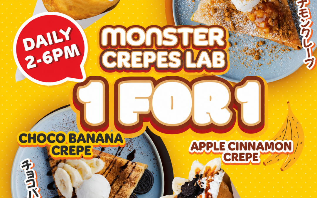 1 FOR 1 CREPES